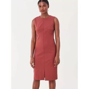 DVF 'Elio' Jam Stretch Cotton Sheath Jeanne Julian Wrap Dress